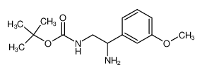 [2-AMINO-2-(3-METHOXY-PHENYL)-ETHYL]-CARBAMIC ACID TERT-BUTYL ESTER 912762-85-7