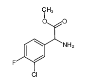 1038389-38-6 structure, C9H9ClFNO2