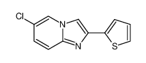 6-氯-2-噻吩-2-基-咪唑并[1,2-a]吡啶