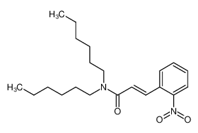 912820-98-5 (E)-2-nitrocinnamic acid dihexylamide