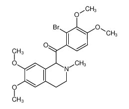 247579-47-1 structure, C21H24BrNO5