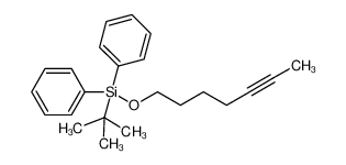 1375478-70-8 tert-butyl(hept-5-yn-1-yloxy)diphenylsilane