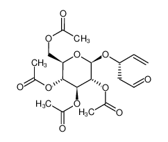 130713-25-6 Acetic acid (2R,3R,4S,5R,6R)-3,5-diacetoxy-2-acetoxymethyl-6-[(S)-1-(2-oxo-ethyl)-allyloxy]-tetrahydro-pyran-4-yl ester