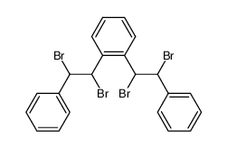 1,2-Bis-[1,2-dibrom-2-phenyl-aethyl]-benzol 18629-93-1