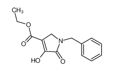 1-Benzyl-4-hydroxy-5-oxo-2,5-dihydro-1H-pyrrole-3-carboxylic acid ethyl ester 4450-98-0