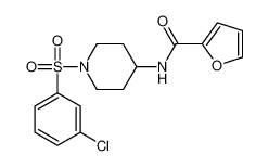 606113-25-1 structure, C16H17ClN2O4S