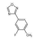 3-(3-Fluoro-4-methylphenyl)-1,2,4-oxadiazole 1146699-63-9