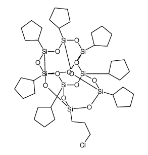 1-(3-氯丙基)-3,5,7,9,11,13,15-七环戊基五环[9.5.1.13,9.15,15.17,13]八硅氧烷