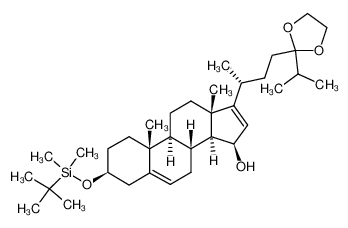 118229-87-1 structure, C35H60O4Si