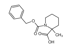 2-methyl-1-phenylmethoxycarbonylpiperidine-2-carboxylic acid 89391-18-4