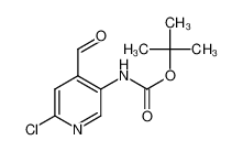 tert-butyl (6-chloro-4-formylpyridin-3-yl)carbamate 1238324-67-8