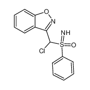 75326-34-0 (benzo[d]isoxazol-3-ylchloromethyl)(imino)(phenyl)-l6-sulfanone