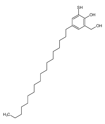 2-(hydroxymethyl)-4-octadecyl-6-sulfanylphenol 88661-24-9