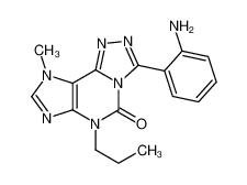 135445-84-0 structure, C16H17N7O