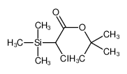 tert-butyl 2-chloro-2-trimethylsilylacetate 66406-43-7