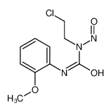 1-(2-chloroethyl)-3-(2-methoxyphenyl)-1-nitrosourea 15191-25-0