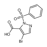 130874-34-9 spectrum, 4-bromo-1-phenylsulphonylpyrazole-5-carboxylic acid