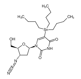 1616966-23-4 structure, C21H37N5O4Sn