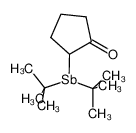 43106-62-3 structure, C13H25OSb