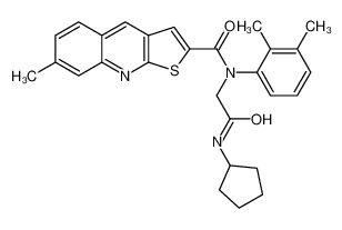 606114-76-5 structure, C28H29N3O2S