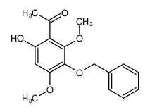 52249-87-3 1-(6-hydroxy-2,4-dimethoxy-3-phenylmethoxyphenyl)ethanone