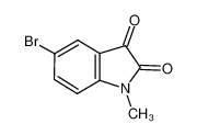 5-溴-1-甲基-1H-吲哚-2,3-二酮