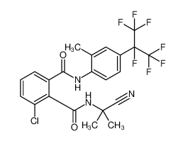 1262605-53-7 structure, C22H17ClF7N3O2