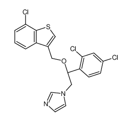 1-[(2R)-2-[(7-氯-1-苯并噻吩-3-基)甲氧基]-2-(2,4-二氯苯基)乙基]-1H-咪唑