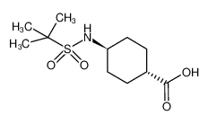 4-(tert-butylsulfonylamino)cyclohexane-1-carboxylic acid 342578-12-5