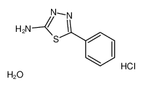 102367-68-0 5-phenyl-1,3,4-thiadiazol-2-amine,hydrate,hydrochloride