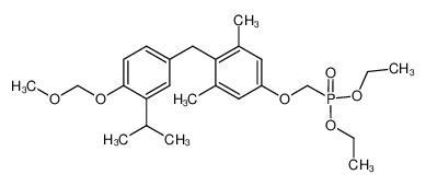 852947-40-1 structure, C25H37O6P