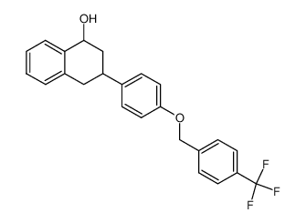 103772-30-1 structure, C24H21F3O2