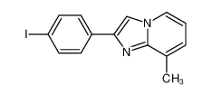 2-(4-Iodophenyl)-8-methylimidazo[1,2-a]pyridine 869568-11-6