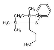 87729-78-0 trimethyl-(1-phenylsulfanyl-1-trimethylsilylpentyl)silane