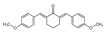 2,6-二(4-甲氧基苄亚基)环己烷-1-酮