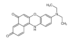 9-(diethylamino)-12H-benzo[a]phenoxazine-3,5-dione