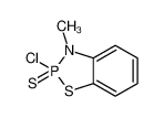 62128-60-3 2-chloro-3-methyl-2-sulfanylidene-1,3,2λ<sup>5</sup>-benzothiazaphosphole