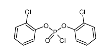 1-chloro-2-[chloro-(2-chlorophenoxy)phosphoryl]oxybenzene 17776-78-2