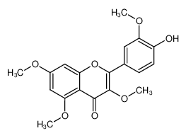 33554-60-8 spectrum, 4'-hydroxy-3,5,7,3'-tetramethoxyflavone