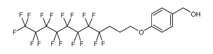 [4-(4,4,5,5,6,6,7,7,8,8,9,9,10,10,11,11,11-heptadecafluoroundecoxy)phenyl]methanol 892155-69-0