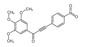 1184662-59-6 3-(4-nitrophenyl)-1-(3,4,5-trimethoxyphenyl)prop-2-yn-1-one