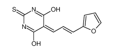 5-[(2E)-3-(2-呋喃基)-2-丙烯-1-亚基]-2-硫代二氢-4,6(1H,5H)-嘧啶二酮