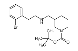 887587-26-0 structure, C19H29BrN2O2