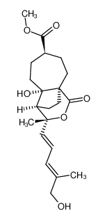 457622-20-7 spectrum, methyl (3R,4R,4aS,7S,9aR)-4a-hydroxy-3-((1E,3E)-5-hydroxy-4-methylpenta-1,3-dien-1-yl)-3-methyl-1-oxooctahydro-1H-4,9a-ethanocyclohepta[c]pyran-7-carboxylate