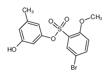 197959-80-1 structure, C14H13BrO5S