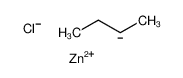 74133-06-5 structure, C4H9ClZn