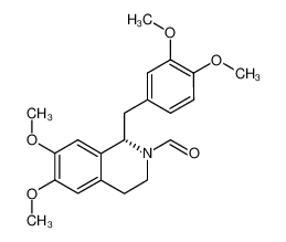 57651-56-6 spectrum, (S)-1-((3,4-Dimethoxyphenyl)methyl)-2-formyl-6,7-dimethoxy-1,2,3,4-tetrahydroisoquinoline