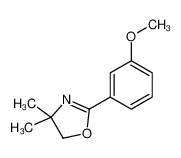 73453-77-7 spectrum, 2-(3-methoxyphenyl)-4,4-dimethyl-5H-1,3-oxazole