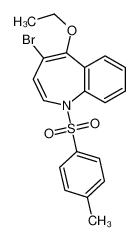 4-bromo-5-ethoxy-1-(4-methylphenyl)sulfonyl-1-benzazepine 20426-64-6
