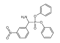 diphenoxyphosphoryl-(3-nitrophenyl)methanamine